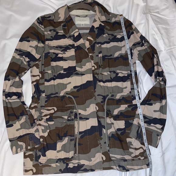 Banana Republic Camo Army Military Jacket Coat MED - Picture 3 of 6